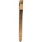 Ekena Millwork Imperial Arts & Crafts Smooth Bracket, Western Red Cedar, 3 1/2"W x 48"D x 48"H BKT04X48X48IMP03SWR - alternate 2